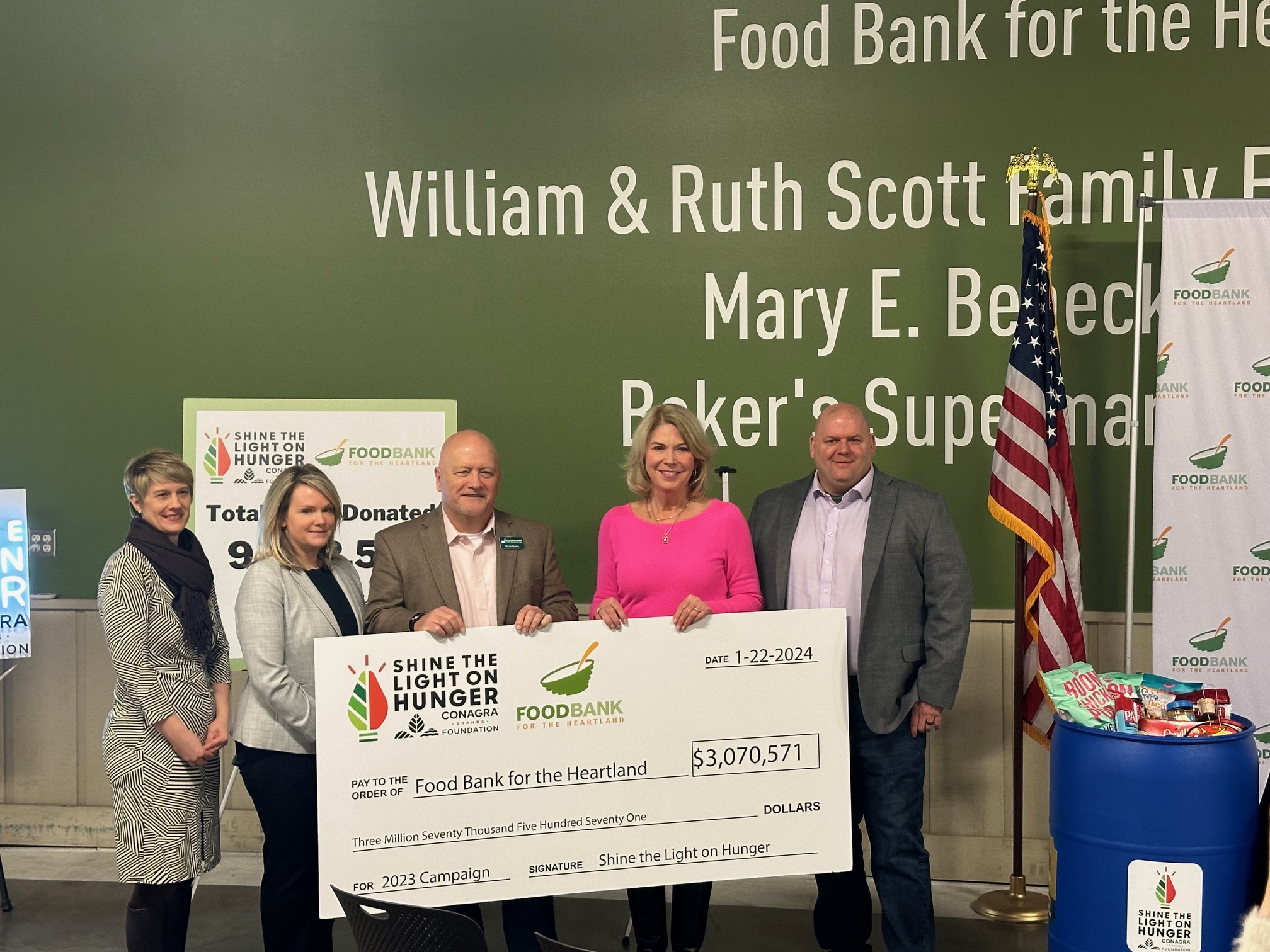 2023 Shine the Light on Hunger Campaign Exceeds Goal of 5 Million Meals
